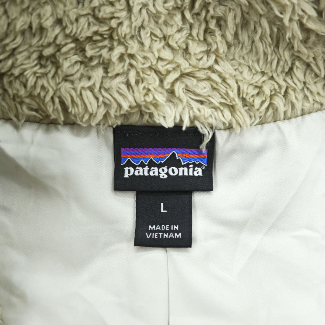 Patagonia ロスガトス  Los Gatos Vest ボア フリースベスト L ベージュ 25215