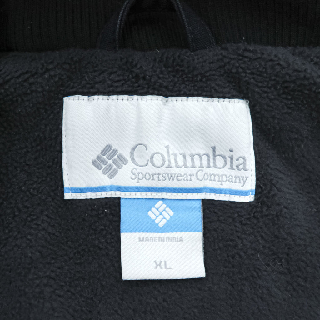 Columbia ロマビスタ フーデッドジャケット XL ブラック フリースライナー 中綿 ダック地 キャンバス XM1664