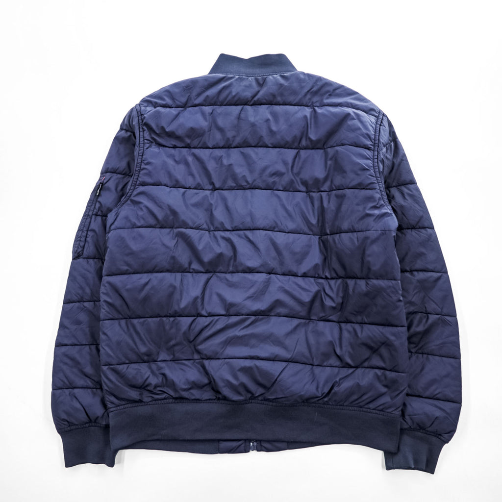 carhartt WIP 中綿 フライトジャケット BRYANT JACKET キルティング M ネイビー ボンバージャケット IO18800