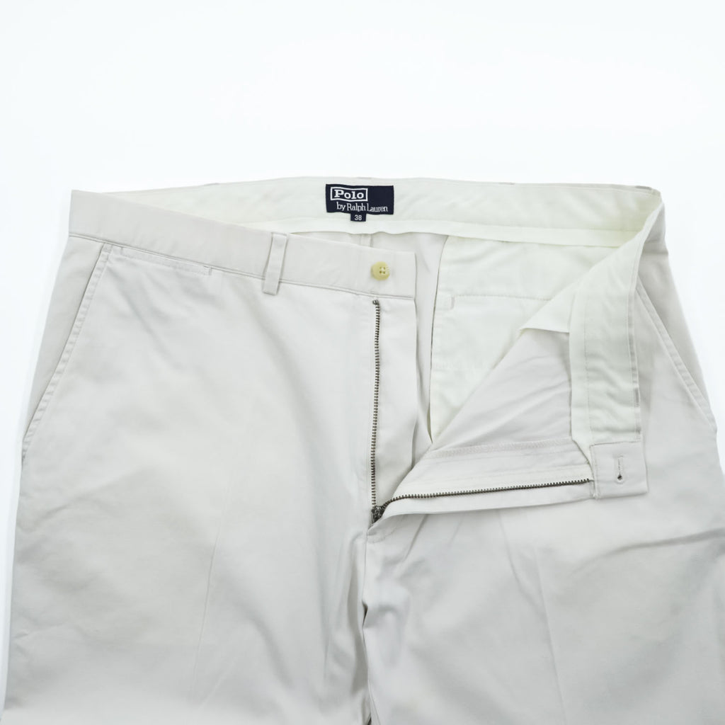 Polo by Ralph Lauren White Cotton Chino Pants Size 38