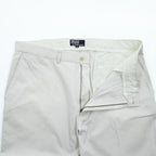 Polo by Ralph Lauren White Cotton Chino Pants Size 38
