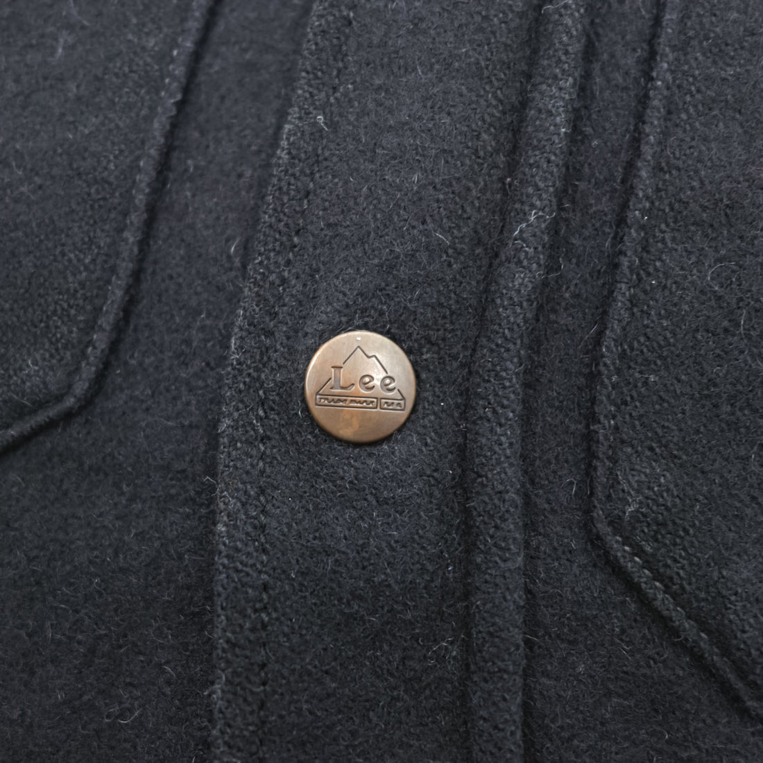 Lee LM9012 Black Wool Hunting Jacket Men's S