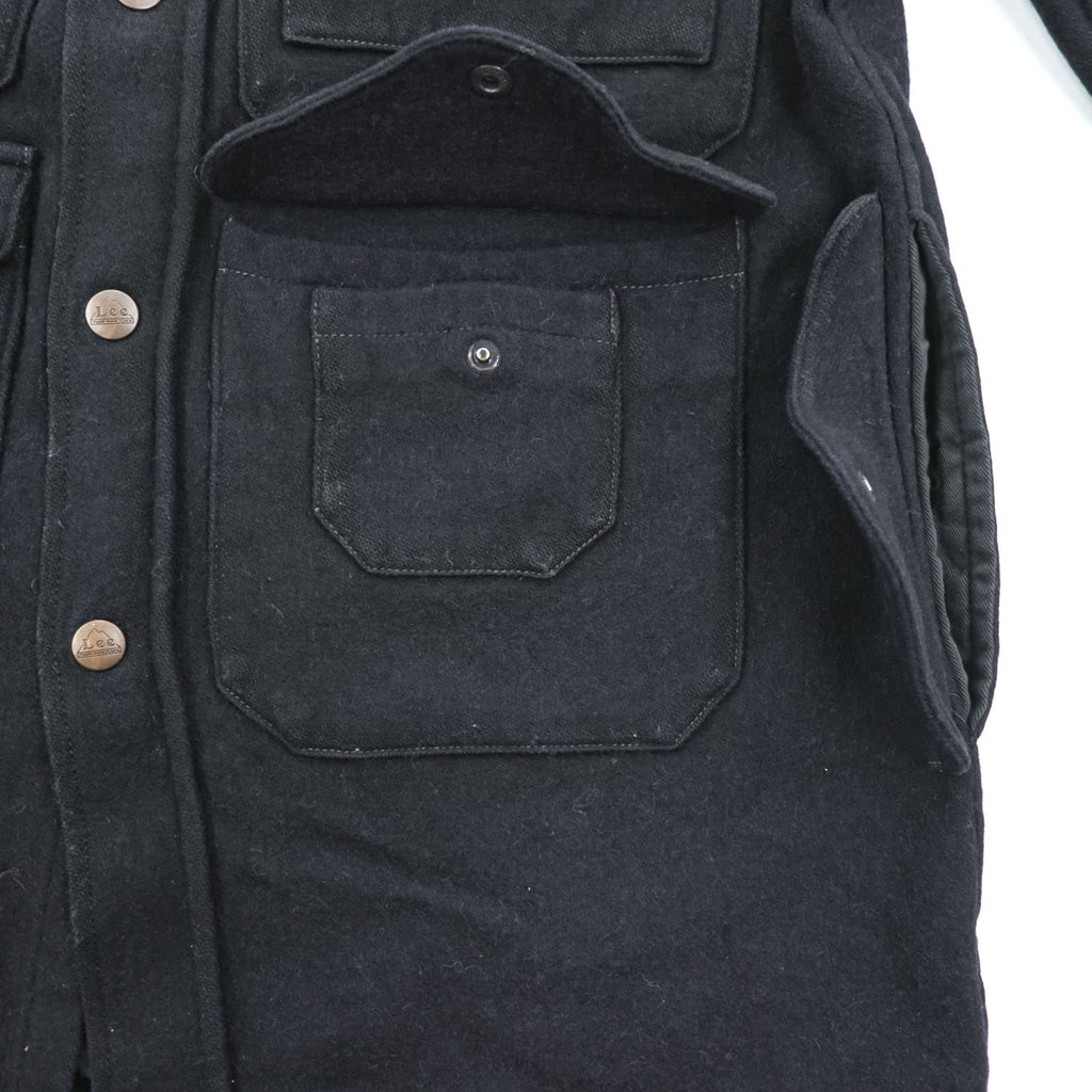 Lee LM9012 Black Wool Hunting Jacket Men's S