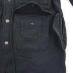 Lee LM9012 Black Wool Hunting Jacket Men's S