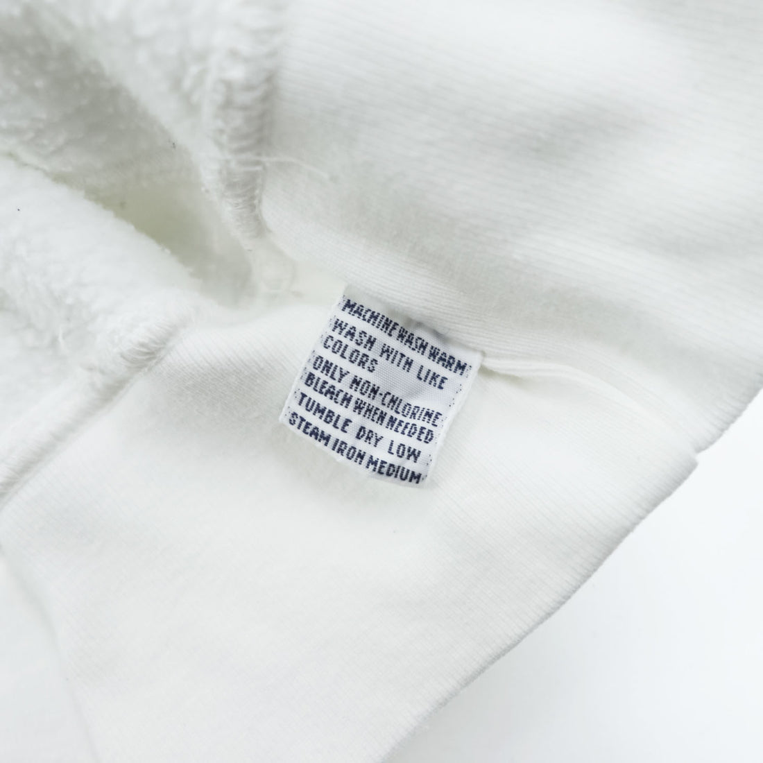 Polo Ralph Lauren 90年代 クルーネック スウェット トレーナー L ホワイト 裏起毛 スモールポニー ロゴ 刺繍