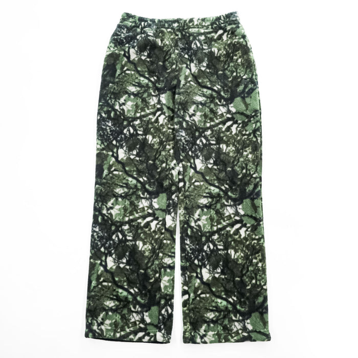 KELTY フリース イージーパンツ L リアルツリー カモフラージュ 総柄 ドローコード KE213M30GR02