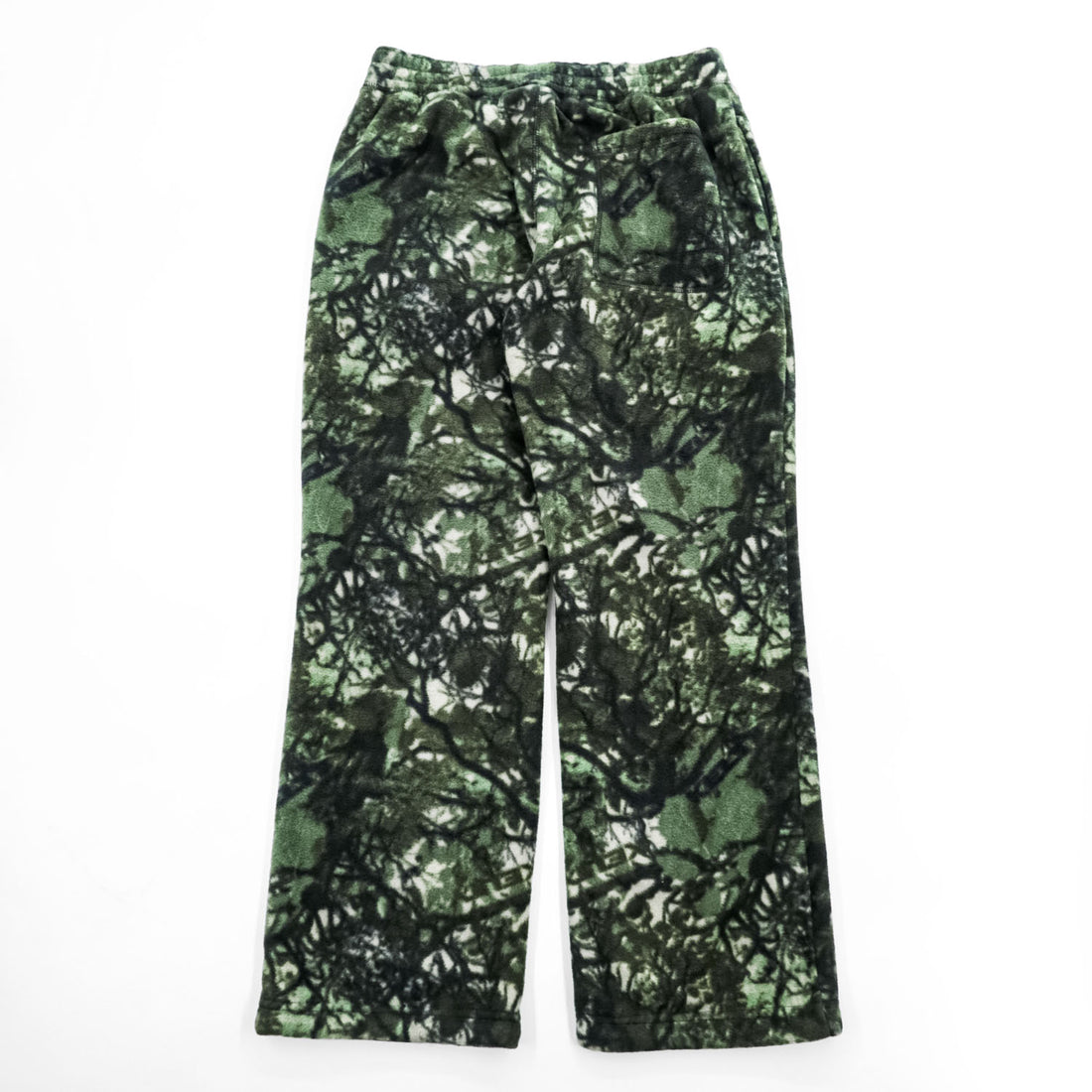 KELTY フリース イージーパンツ L リアルツリー カモフラージュ 総柄 ドローコード KE213M30GR02