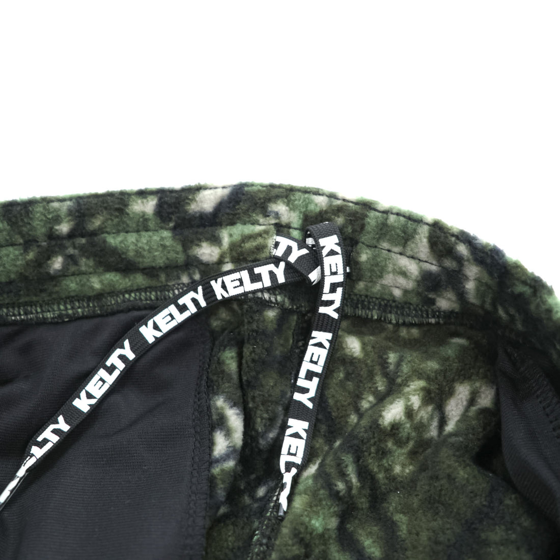 KELTY フリース イージーパンツ L リアルツリー カモフラージュ 総柄 ドローコード KE213M30GR02