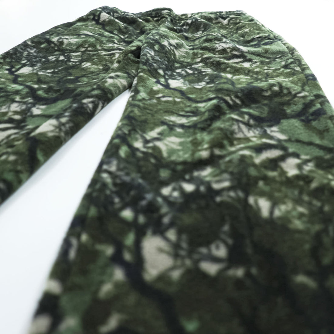 KELTY フリース イージーパンツ L リアルツリー カモフラージュ 総柄 ドローコード KE213M30GR02