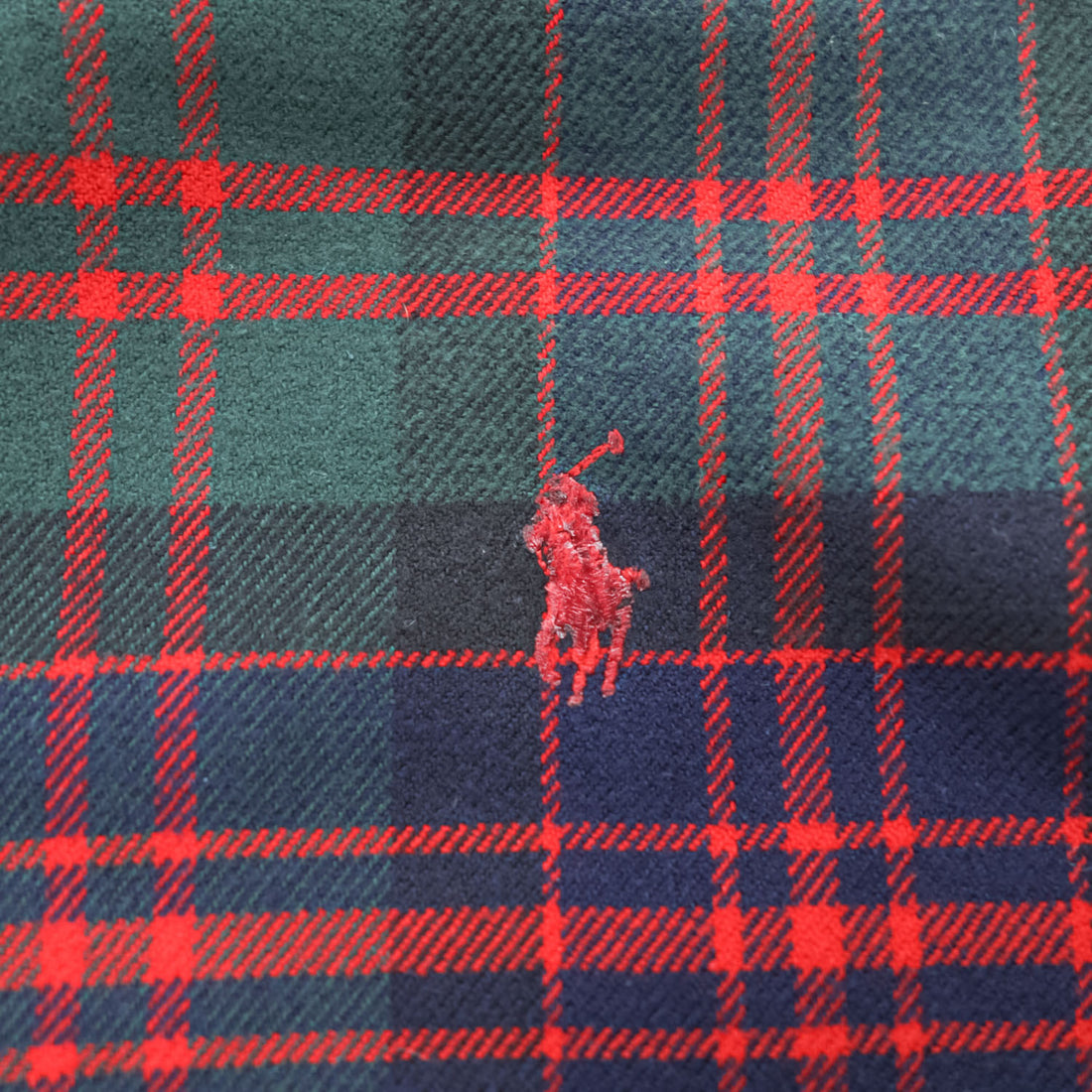 Ralph Lauren 90年代 ヴィンテージ BLAKE 長袖 ボタンダウンシャツ XL チェック スモールポニー ロゴ 刺繍