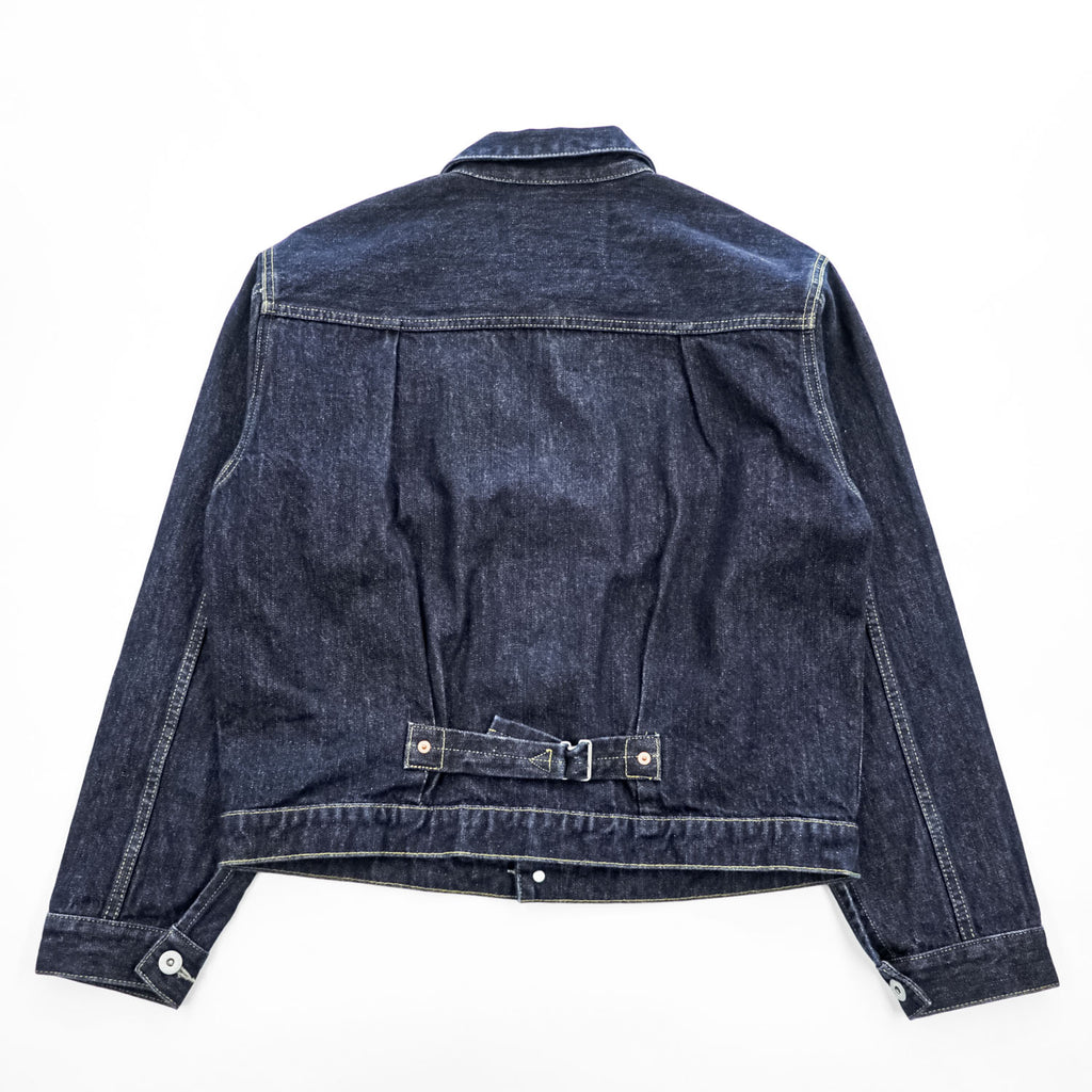Backers 106XX Type 1 WWII Style Denim Jacket Indigo Selvedge Style Cinch Back Size 40