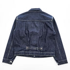 Backers 106XX Type 1 WWII Style Denim Jacket Indigo Selvedge Style Cinch Back Size 40