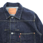 Backers 106XX Type 1 WWII Style Denim Jacket Indigo Selvedge Style Cinch Back Size 40
