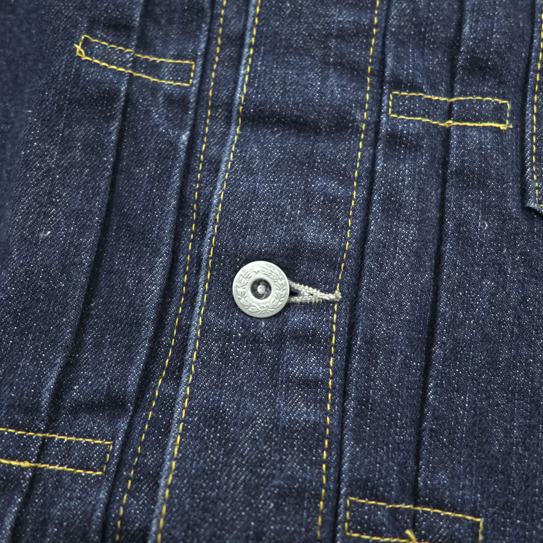 Backers 106XX Type 1 WWII Style Denim Jacket Indigo Selvedge Style Cinch Back Size 40