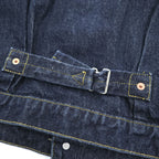 Backers 106XX Type 1 WWII Style Denim Jacket Indigo Selvedge Style Cinch Back Size 40