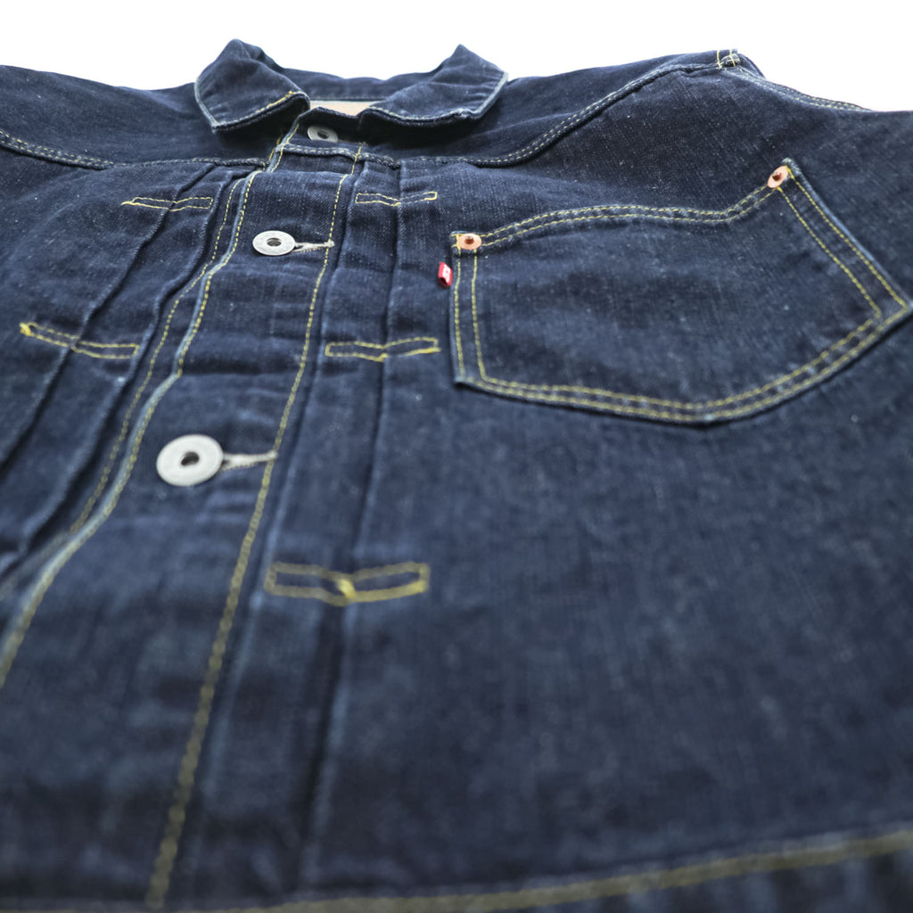Backers 106XX Type 1 WWII Style Denim Jacket Indigo Selvedge Style Cinch Back Size 40