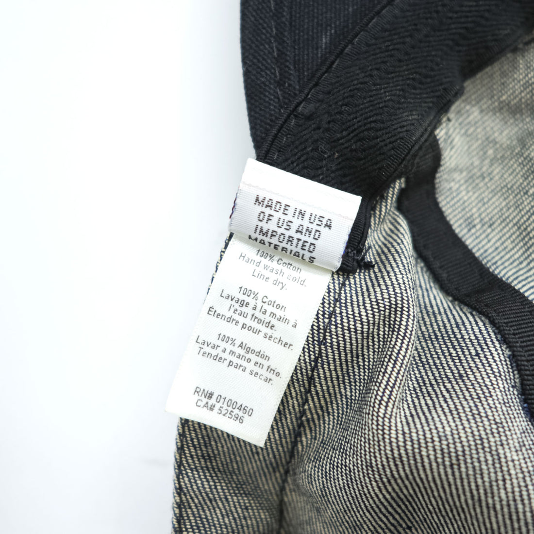 USAMade Cap, Indigo Blue Denim