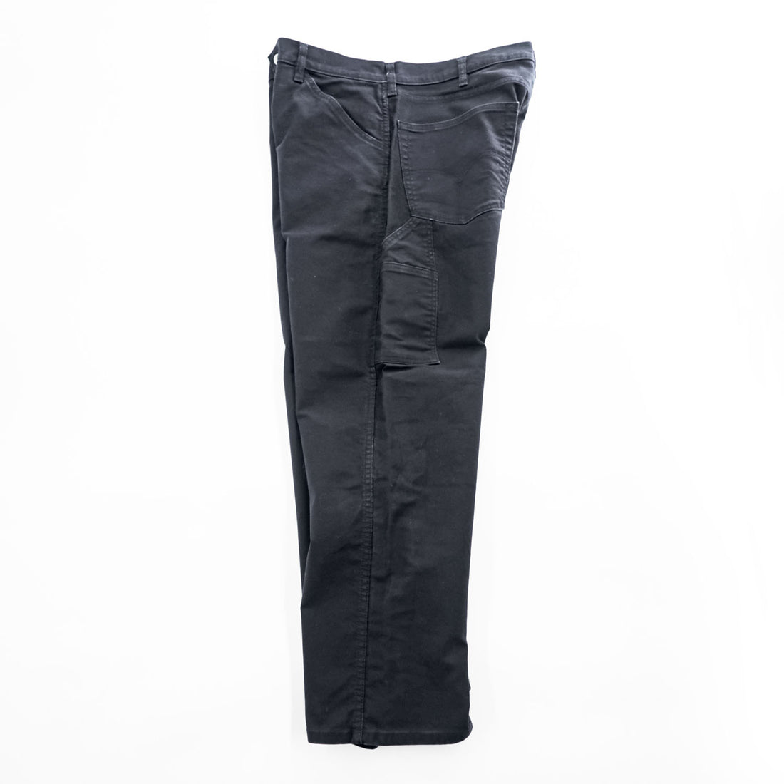 Levi Strauss cargo work pants, size L, black canvas, wide fit, workwear fit, duck fabric, A1136-0001