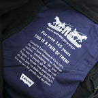 Levi Strauss cargo work pants, size L, black canvas, wide fit, workwear fit, duck fabric, A1136-0001