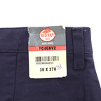 RED KAP PC46NV2 Navy Work Pants Size 36 Made in Mexico Pleated Front Cotton Pant