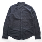 J.CREW Oxford Slim Button-Down Long Sleeve Shirt Black Men's M