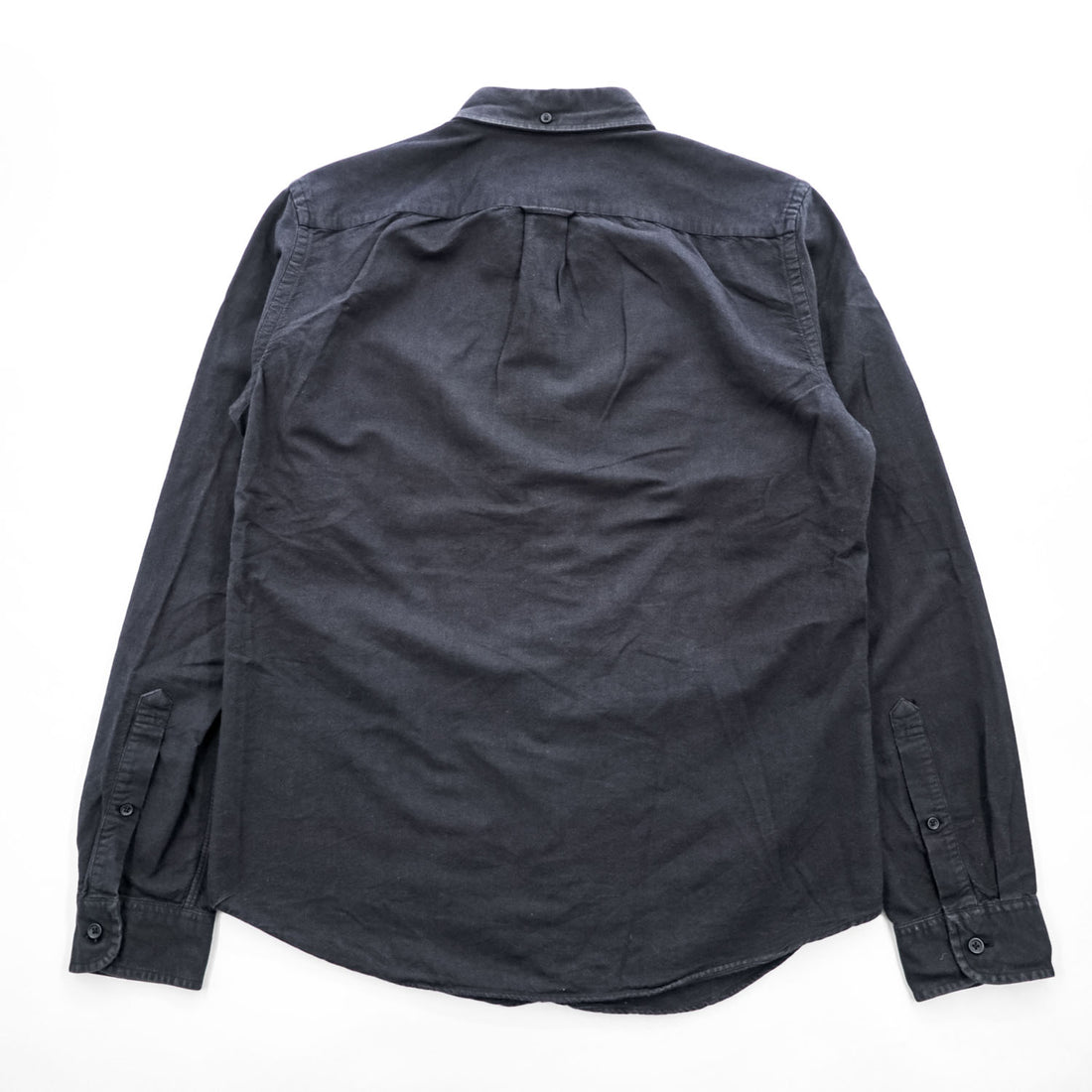 J.CREW Oxford Slim Button-Down Long Sleeve Shirt Black Men's M
