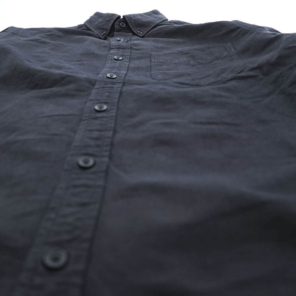 J.CREW Oxford Slim Button-Down Long Sleeve Shirt Black Men's M