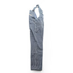 BIG MAC Hickory Stripe Cotton Bib Overalls W36 L34