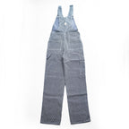 BIG MAC Hickory Stripe Cotton Bib Overalls W36 L34