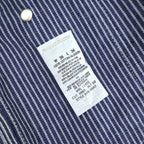 BIG MAC Hickory Stripe Cotton Bib Overalls W36 L34