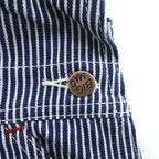 BIG MAC Hickory Stripe Cotton Bib Overalls W36 L34
