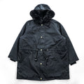 KETTY Black 3-Way Hooded Parka Coat Quilted Zip-Out Liner Faux Fur Women's M