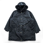 KETTY Black 3-Way Hooded Parka Coat Quilted Zip-Out Liner Faux Fur Women's M