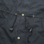 KETTY Black 3-Way Hooded Parka Coat Quilted Zip-Out Liner Faux Fur Women's M