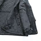 KETTY Black 3-Way Hooded Parka Coat Quilted Zip-Out Liner Faux Fur Women's M
