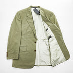 Hugo Boss × BARNEYS NEWYORK Cerruti 1881 Wool 2 Button Blazer Olive 40R Made in USA