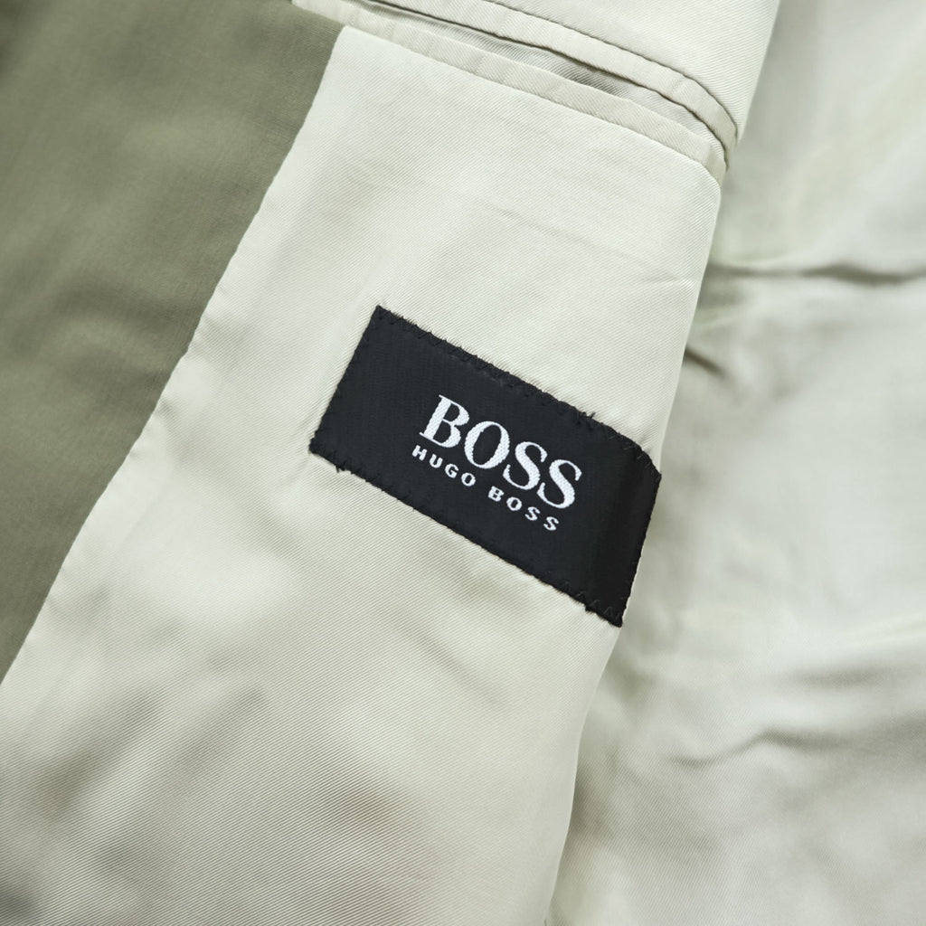 Hugo Boss × BARNEYS NEWYORK Cerruti 1881 Wool 2 Button Blazer Olive 40R Made in USA