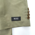 Hugo Boss × BARNEYS NEWYORK Cerruti 1881 Wool 2 Button Blazer Olive 40R Made in USA