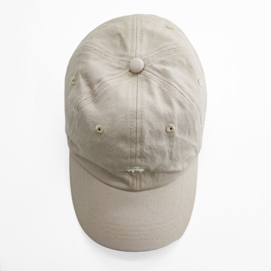 Brooks Brothers cap, beige, with a single logo accent.