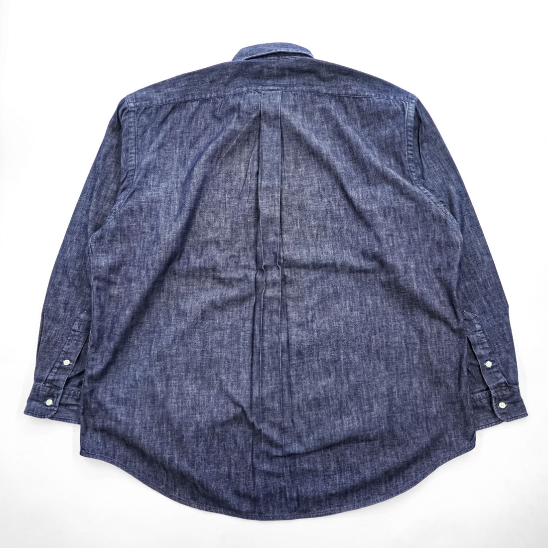 Ralph Lauren 90年代 ヴィンテージ BLAIRE 長袖 デニムシャツ XL スモールポニー ロゴ 刺繍