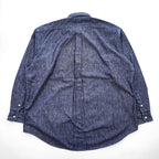 Ralph Lauren 90年代 ヴィンテージ BLAIRE 長袖 デニムシャツ XL スモールポニー ロゴ 刺繍