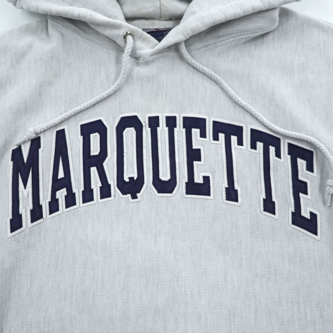 Champion 00年代 リバースウィーブ REVERSE WEAVE プルオーバー パーカー XL グレー アーチロゴ MARQUETE カンガルーポケット
