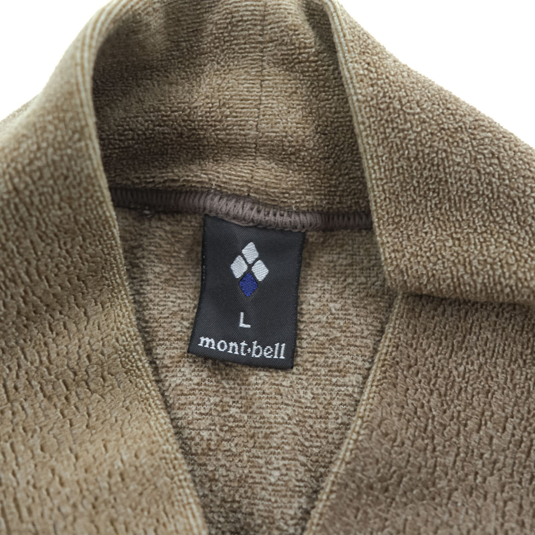 mont-bell CHAMEECE High Neck Fleece Shirt Brown L