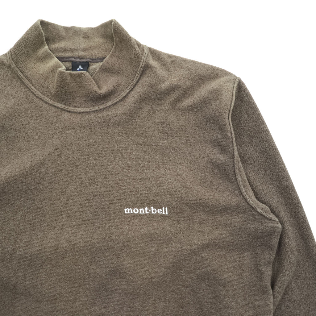 mont-bell CHAMEECE High Neck Fleece Shirt Brown L