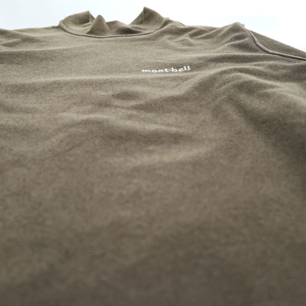 mont-bell CHAMEECE High Neck Fleece Shirt Brown L