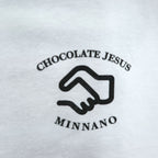 Chocolate Jesus x MIN-NANO Graphic T-Shirt White Size L Made in Japan