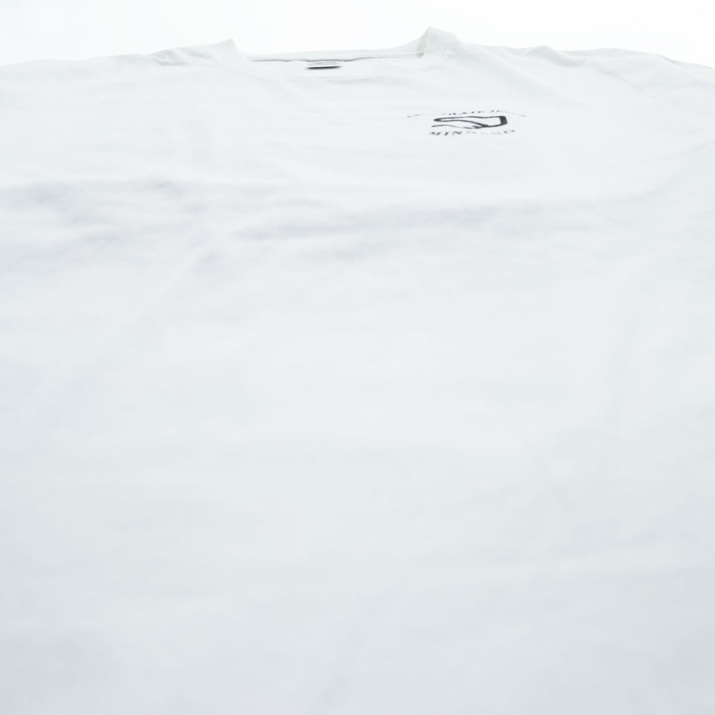 Chocolate Jesus x MIN-NANO Graphic T-Shirt White Size L Made in Japan