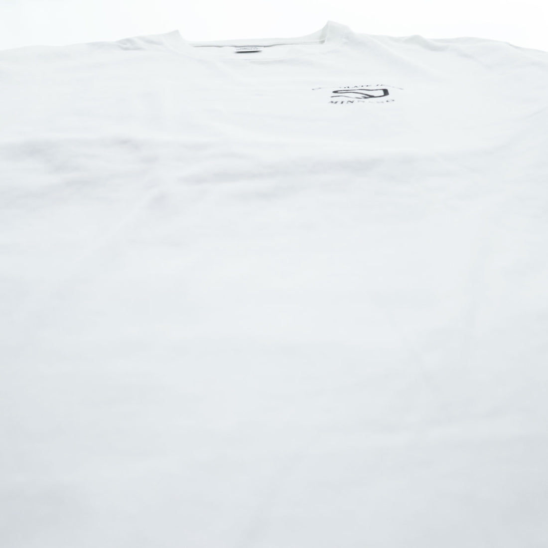 Chocolate Jesus x MIN-NANO Graphic T-Shirt White Size L Made in Japan