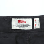 FJALL RAVEN Barents Pro Trousers G-1000 Outdoor Cargo Double Knee M Black, Gray 81761