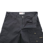 FJALL RAVEN Barents Pro Trousers G-1000 Outdoor Cargo Double Knee M Black, Gray 81761